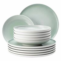 Seltmann Weiden Sento Home Tafelservice 12-teilig - Aura mint