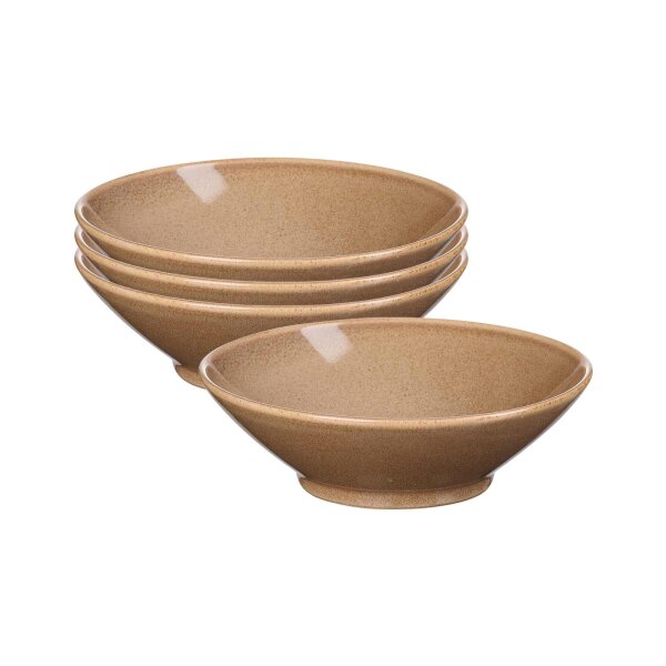 Ritzenhoff & Breker Sahara Servierschale ø 20,5 cm 4er Set - Hellbraun