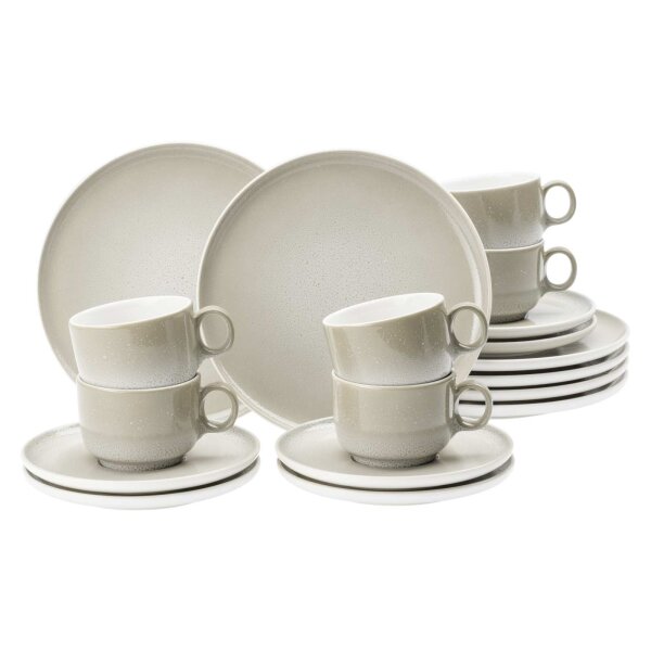 Seltmann Weiden Sento Home Kaffeeservice 18-teilig - Aura cream