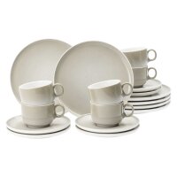 Seltmann Weiden Sento Home Kaffeeservice 18-teilig - Aura...