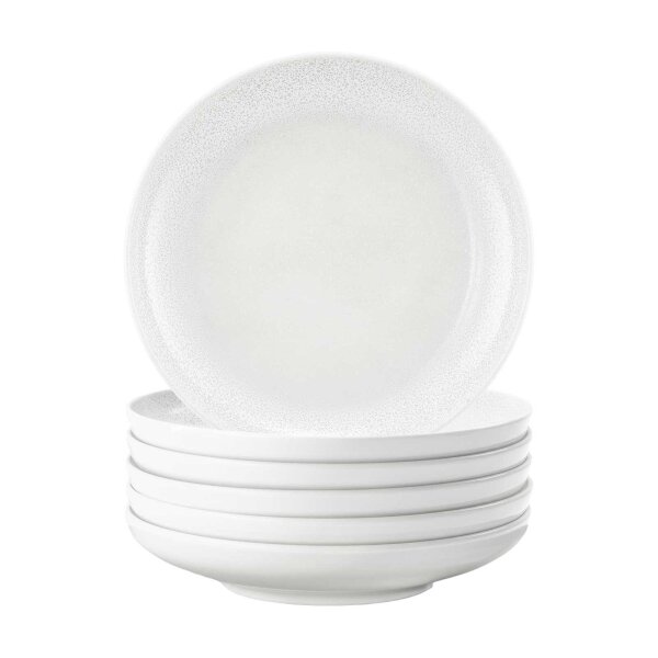 Seltmann Weiden Sento Home Suppenteller ø 21,3 cm 6er Set - Aura white