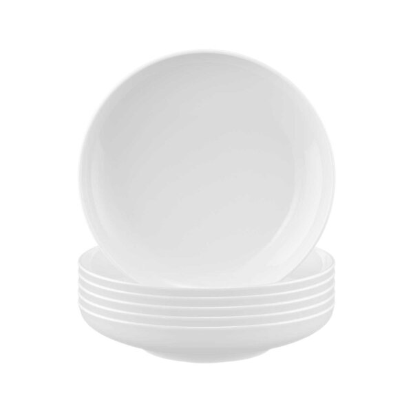 Seltmann Weiden Sento Home Suppenteller ø 21,3 cm 6er Set Weiß