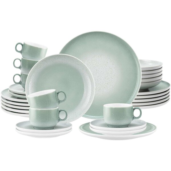 Seltmann Weiden Sento Home Kombiservice 30-teilig - Aura mint