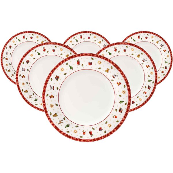 Villeroy & Boch Toys Delight Speiseteller ø 26,8 cm Weiß 6er Set