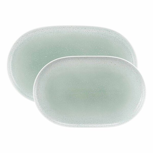 Seltmann Weiden Sento Home Servierplatten-Set 2-teilig - Aura mint