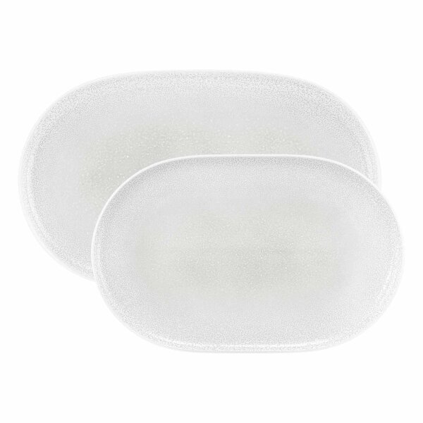 Seltmann Weiden Sento Home Servierplatten-Set 2-teilig - Aura white