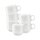 Seltmann Weiden Sento Home Cappuccinotasse 300 ml 6er Set Weiß