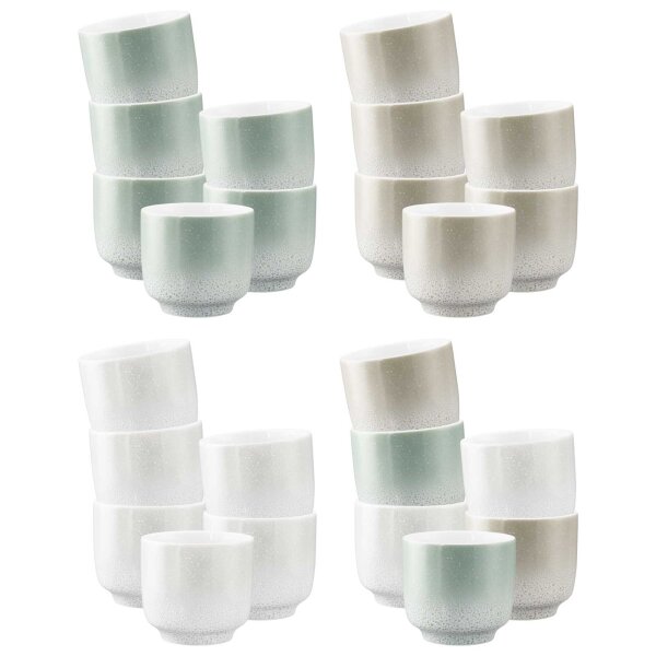 Seltmann Weiden Sento Home Cappuccinotasse ohne Henkel 300 ml 6er Set - Variante