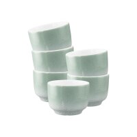 Seltmann Weiden Sento Home Kaffeetasse ohne Henkel 210 ml 6er Set - Aura mint