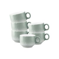 Seltmann Weiden Sento Home Espressotasse 80 ml 6er Set - Aura mint