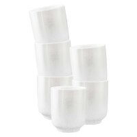 Seltmann Weiden Sento Home Kaffeebecher ohne Henkel 400 ml 6er Set - Aura white