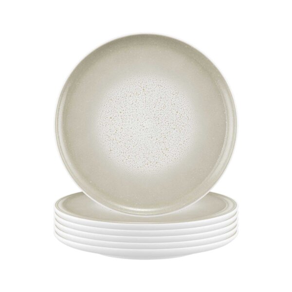 Seltmann Weiden Sento Home Frühstücksteller ø 21,4 cm 6er Set - Aura cream