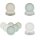 Seltmann Weiden Sento Home Brotteller ø 16,3 cm 6er Set - Variante