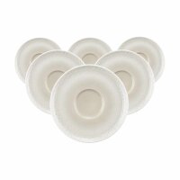 Seltmann Weiden Sento Home Kombi-Untertasse ø 16,2 cm 6er Set - Aura cream
