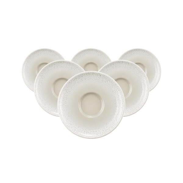 Seltmann Weiden Sento Home Espressountertasse ø 12 cm 6er Set - Aura cream