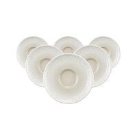 Seltmann Weiden Sento Home Espressountertasse ø 12 cm 6er Set - Aura cream