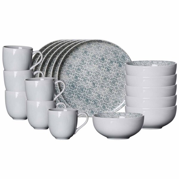 Ritzenhoff & Breker Porto Frühstücks-Set 18-teilig