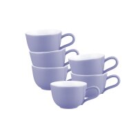 Seltmann Weiden Liberty Pure Colors Espressotasse 90 ml 6er Set - Grape Purple