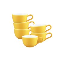Seltmann Weiden Liberty Pure Colors Espressotasse 90 ml 6er Set - Yellow Glow