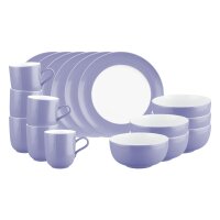Seltmann Weiden Liberty Pure Colors Frühstücks-Set 18-teilig - Grape Purple