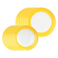 Seltmann Weiden Liberty Pure Colors Tafelservice 12-teilig - Yellow Glow