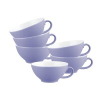 Seltmann Weiden Liberty Pure Colors Teetasse 140 ml 6er Set - Grape Purple