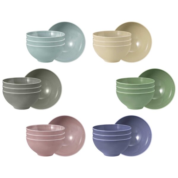 Seltmann Weiden Beat Color Glaze Müslischale ø 15,5 cm 4er Set - Variante
