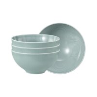 Seltmann Weiden Beat Color Glaze Müslischale ø 15,5 cm 4er Set - Arktisblau