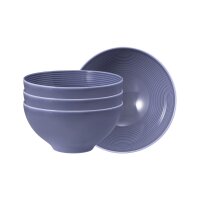 Seltmann Weiden Beat Color Glaze Müslischale ø 15,5 cm 4er Set - Fliederblau