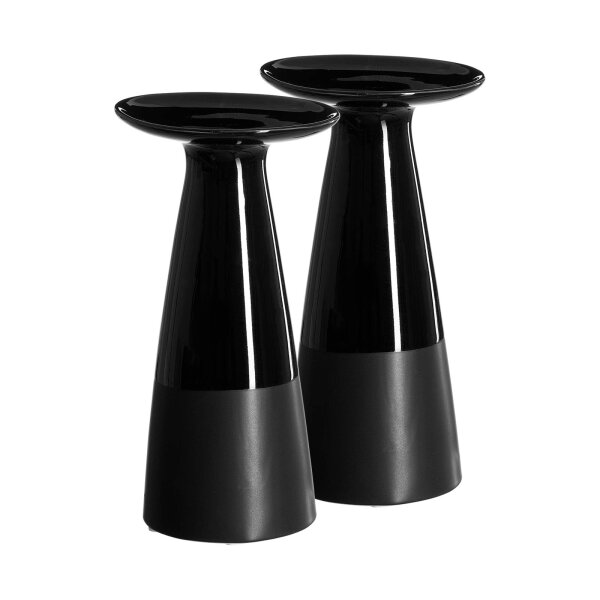 Ritzenhoff & Breker Onyx Kerzenhalter 22,5 cm 2er Set