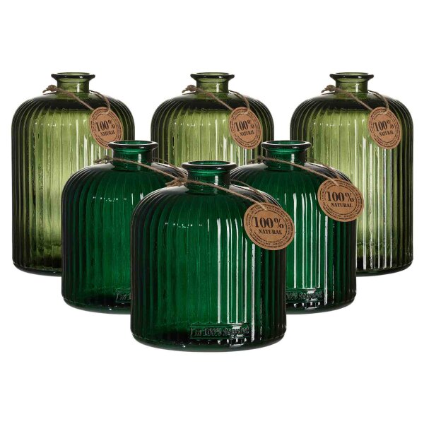 Ritzenhoff & Breker Guyana Stripes Vase 6er Set gemischt