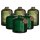 Ritzenhoff & Breker Guyana Stripes Vase 6er Set gemischt