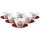 Seltmann Weiden Life Christmas Milchkaffeetasse mit Untertasse 370 ml 6er Set