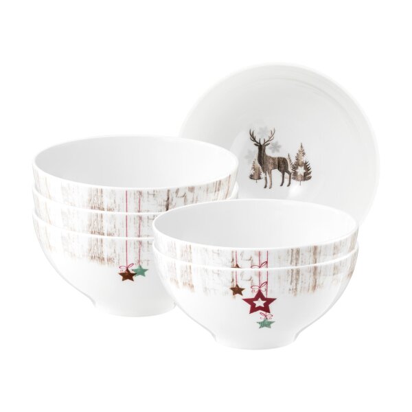 Seltmann Weiden Life Christmas Schüssel ø 15,5 cm 6er Set