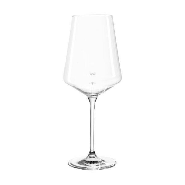 Leonardo Puccini Rotweinglas mit Einschenkhilfe 0,1 l / 0,2 l - 120er Set (Gravur)