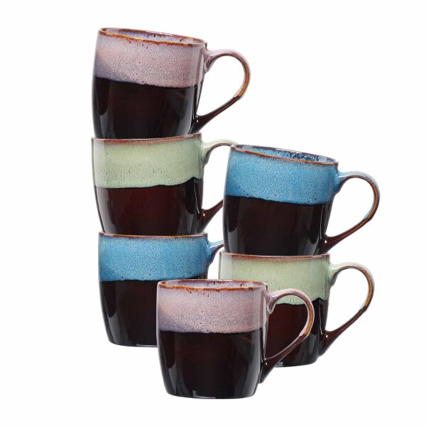 Ritzenhoff & Breker Mongu Henkelbecher 660 ml 6er Set