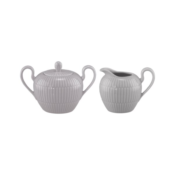 Seltmann Weiden Amina Milch- & Zucker-Set 2-teilig (klein) - Silbergrau
