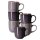 Ritzenhoff & Breker Matilda Henkelbecher 400 ml 6er Set berry