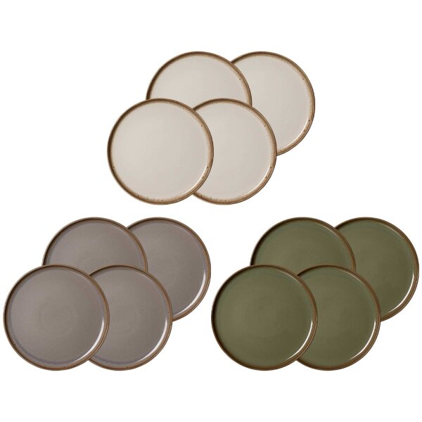 Ritzenhoff & Breker Malaga Speiseteller ø 27,5 cm 4er Set - Variante