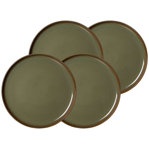Ritzenhoff & Breker Malaga Speiseteller ø 27,5 cm 4er Set - Grün