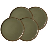 Ritzenhoff & Breker Malaga Speiseteller ø 27,5 cm 4er Set - Grün