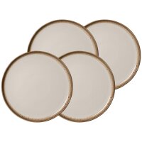 Ritzenhoff & Breker Malaga Speiseteller ø 27,5 cm 4er Set - Creme