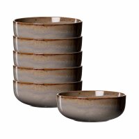 Ritzenhoff & Breker Malaga Müslischale ø 15,5 cm 6er Set - Grau