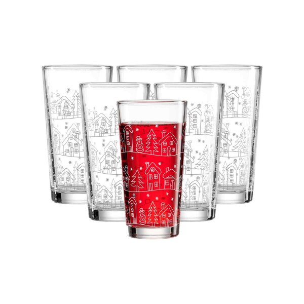 Ritzenhoff & Breker Winter Trinkglas 380 ml 6er Set