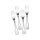 Ritzenhoff & Breker Holly Kuchengabel-Set 14,2 cm 4-teilig