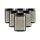 Ritzenhoff & Breker Lumos Vorratsglas 1,2 l 6er Set