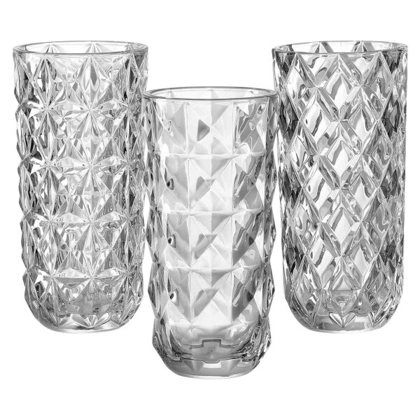 Ritzenhoff & Breker Luca Vase 19,5 cm 3er Set gemischt