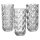 Ritzenhoff & Breker Luca Vase 19,5 cm 3er Set gemischt