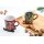 Ritzenhoff & Breker Whistler Kaffeebecher auf Ski 340 ml grün 24er Set
