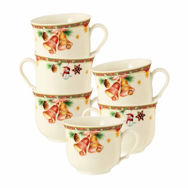 Seltmann Weiden Marieluise Weihnachtsnostalgie Kaffeetasse 230 ml 6er Set